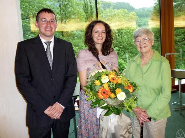 from left to right: Daniel Kressner, Ana Kressner, Rosemary Lonergan