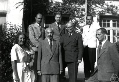 Irmgard Süss, Hans-Heinrich Ostmann, Paul Bernays, Gisbert Hasenjaeger, Arnold Schmidt, Herbert von Kaven, Kurt Schütte