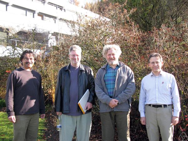 Madhu Sudan, Oded Goldreich, Joachim von zur Gathen, Peter Bürgisser