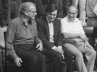James Eells, Roger Penrose, Michael Francis Atiyah