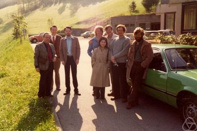 Joe Gillis, George E. Andrews, Kevin Kadell, Betsy Bressoud, Dave Bressoud, Curtis Greene, Dennis White, Mrs. Greene