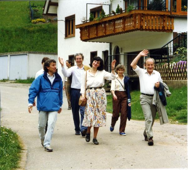 Ivo Schneider, unknown person, Christa Binder, Hannelore Bernhardt, Robert Ineichen