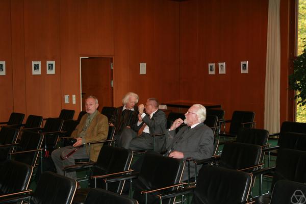 Gerd Fischer, Hermann Karcher, Jean-Pierre Bourguignon, Heinz Günther Tillmann