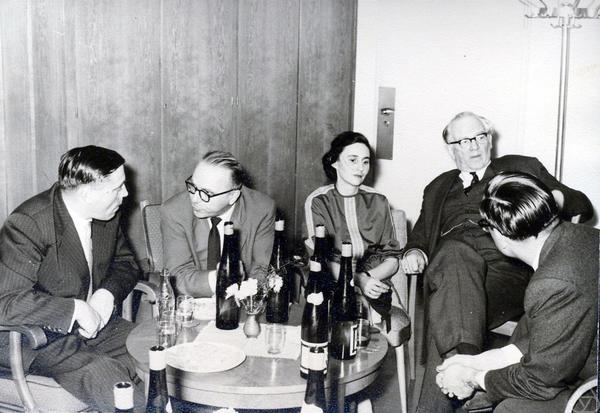 Karl Stein, Friedrich Sommer, Ingeborg Hirzebruch, Heinrich Behnke, Friedrich Ernst Peter Hirzebruch