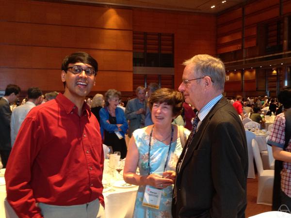 Manjul Bhargava, Mrs Griffiths, Phillip A. Griffiths