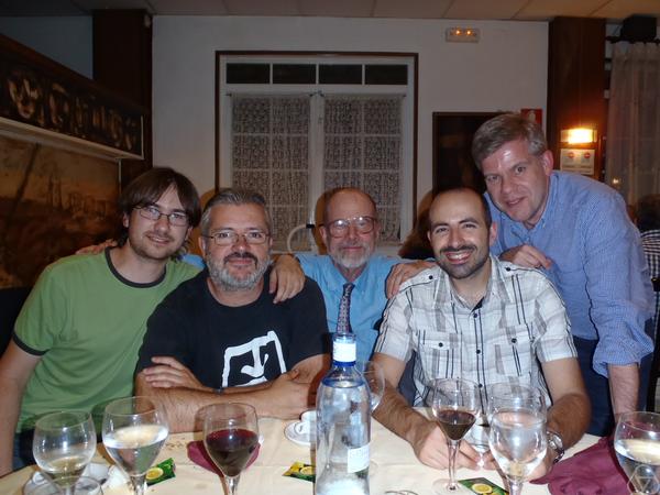Esteban Calvino-Louzao, Ramón Vázquez Lorenzo, Peter B. Gilkey, Miguel Brozos Vázquez, Eduardo Garcia-Rio