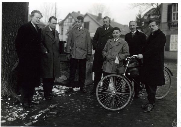Kay Piene, Wilhelm Magnus, Dr. Pietrkovsky, Doz. Scholz, Hans Lewy, Paul Bernays, Franz Rellich