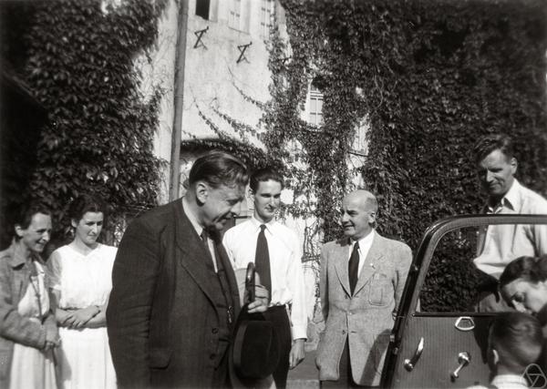 Mrs Kneser, Gerda Schlarb, Wilhelm Blaschke, Wolfram Jehne, Helmut Hasse, Gerrit Bol, Clara Hasse