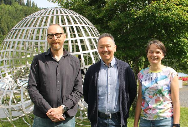 Frank Vallentin, Etienne de Klerk, Angelika Wiegele