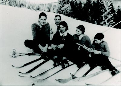 Herrmann Noether, Fritz Noether, Regine Noether, Lotte Heisig, Gottfried Heisig