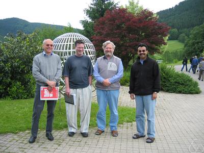 Oded Goldreich, Joachim von zur Gathen, Claus-Peter Schnorr, Madhu Sudan