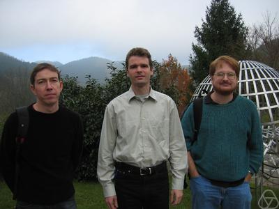 Bjorn Andreas, Emanuel Scheidegger, Eric Sharpe