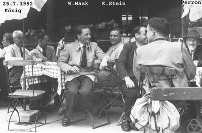 Robert König, Wilhelm Maak, Karl Stein, Oskar Perron