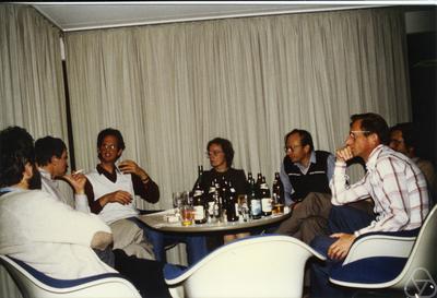Günter Tamme, Jürgen Neukirch, Joseph H. M. Steenbrink, Albrecht Pfister, Manfred Knebusch, Mrs. Steenbrink, Falko Lorenz