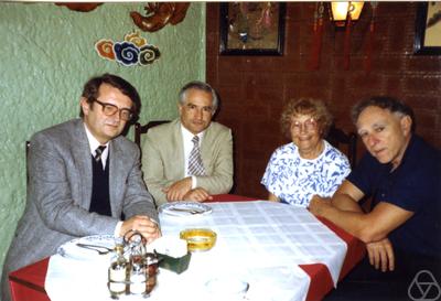 Walter Benz, Rainer Ansorge, Frau Redheffer, R. Redheffer