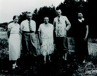 Lotte Heisig, Fritz Noether, Emmy Noether, Herbert Heisig, Regine Noether